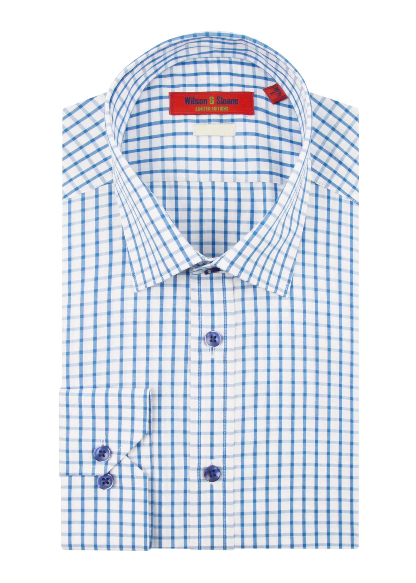 Blue & White Country Check Shirt | Mens Shooting Attire Essentials
